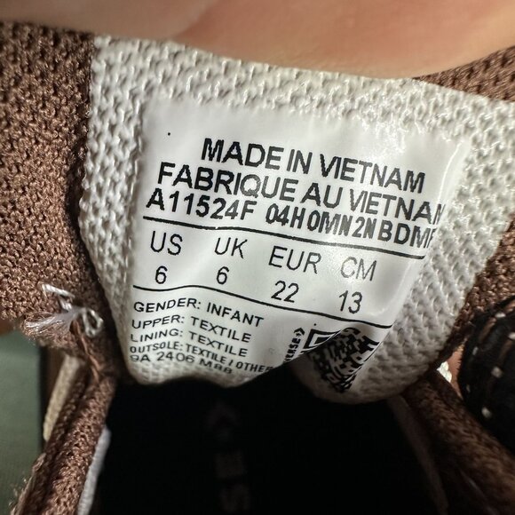 Converse CTAS Infant size 6 Brown Slip On Shoes - Picture 8 of 8